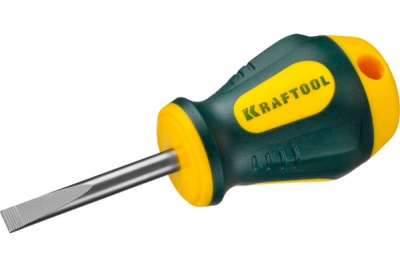 Отвертка KRAFTOOL Cr-Mo-V сталь двух.SL 5х38мм (53